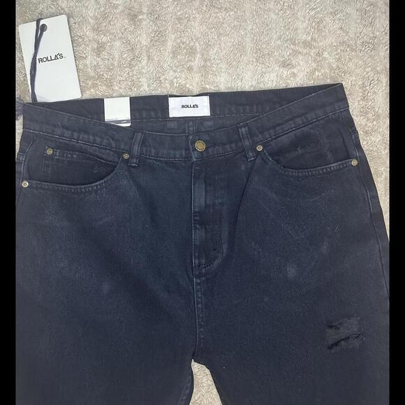 Rolla's Stubs Slim Short Leg jeans Size 36x32 - Picture 2 of 10